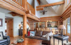 Mountainside Ski-in/Ski-out Luxury Cabin - Big Sky, Montana