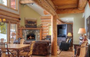 Mountainside Ski-in/Ski-out Luxury Cabin - Big Sky, Montana