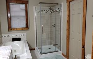 Jetted Tub & Shower Bathroom with "Jack and Jill" Access