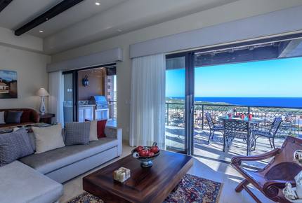 Quivira Golf resort, 1760 sq ft penthouse with own private rooftop BBQ kitchen, Firepit, & Jacuzzi with incredible Pacific Ocean views