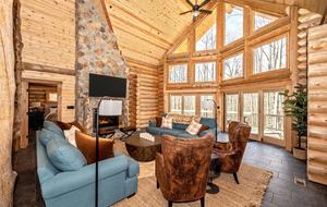 Custom Luxury Log Home at Sugarloaf Mountain - Dickerson, Maryland