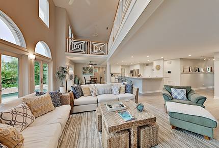 New Listing! Canalside Home w/ Pool, Walk to Beach