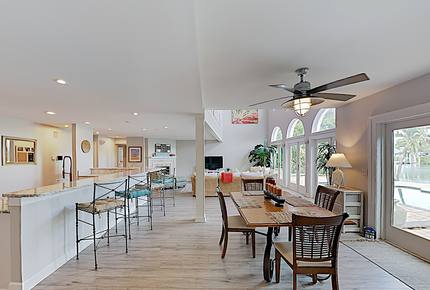 New Listing! Canalside Home w/ Pool, Walk to Beach