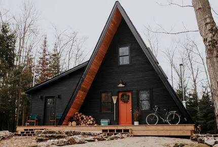 Luxury Bruce Peninsula A-Frame with 25 Private Acres and Private Trails!