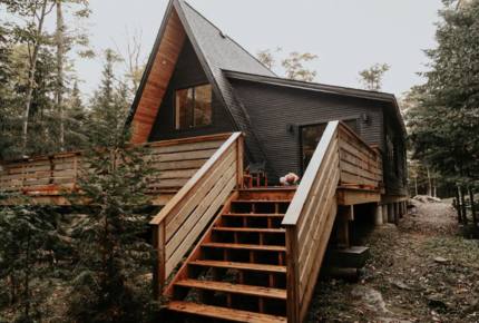 Luxury Bruce Peninsula A-Frame with 25 Private Acres and Private Trails!