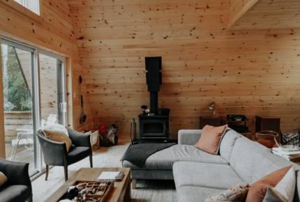 Luxury Bruce Peninsula A-Frame with 25 Private Acres and Private Trails!