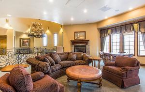 Home exchange at The Club at Big Bear Village, upstairs lobby seating