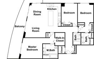 Luxury condo with pool, large deck, minutes from Fort Lauderdale & Miami - Hallandale, Florida