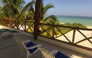 Beach front house with pool in Yucatan - Chicxulub Puerto, Mexico