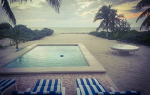 Beach front house with pool in Yucatan - Chicxulub Puerto, Mexico