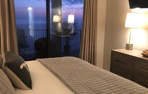 Home Exchange in Orange Beach, AL, master bedroom views and balcony