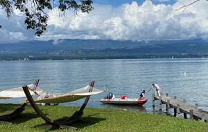 Lake Geneva frontlake House & Private Beach - Nernier, France