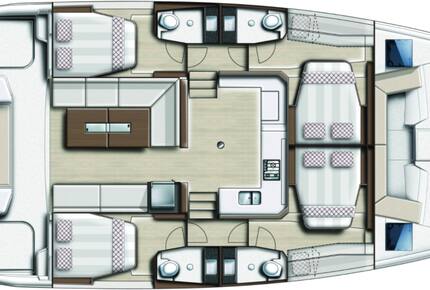 40' Bali Catspace Catamaran - "French Silk" - Navigare Yachting, BVI - Tortola, Virgin Islands, British