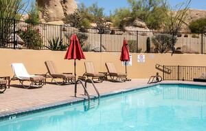Home exchange in Scottsdale AZ, clubhouse pool