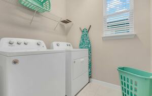 Home exchange in Kissimmee FL, laundry room