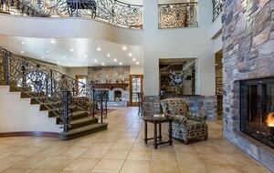 Home exchange at The Club at Big Bear Village, clubhouse lobby