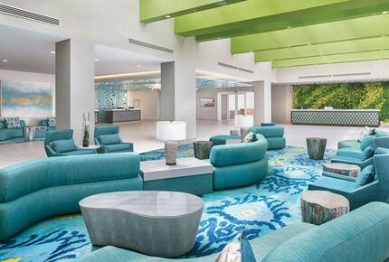 Home exchange in Cancun, the lobby at The Westin Resort & Spa