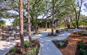 Home exchange in Spicewood TX with 1800 square foot patio