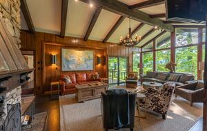 North Carolina Gem Overlooking 18th Green at Hound Ears Country Club - Boone, North Carolina