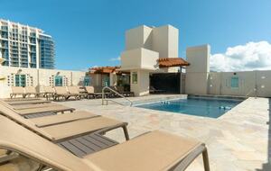 Home exchange in Honolulu HI, The Imperial Hawaii Resort rooftop deck