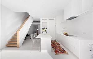 Modern All White Luxury Townhouse in Brooklyn, Heated Pool & Awesome Views - New York City, New York