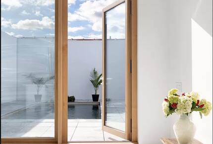 Modern All White Luxury Townhouse in Brooklyn, Heated Pool & Awesome Views - New York City, New York