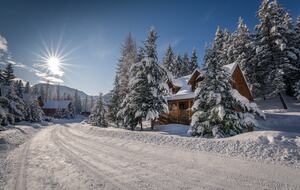 Luxury Log Cabin in the Mountains of British Columbia - Kimberley, Canada