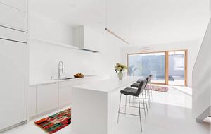 Modern All White Luxury Townhouse in Brooklyn, Heated Pool & Awesome Views - New York City, New York