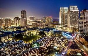 Home Exchange in San Diego, CA, night life view