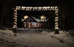 Christmas time in snake creek canyon