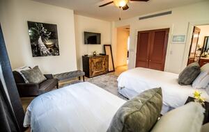 Home Exchange in St. John, USVI, guest bedroom twin/king flexibility