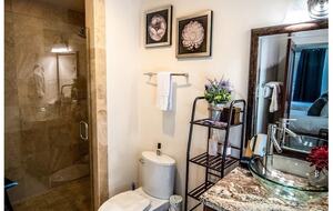 Home Exchange in St. John, USVI, en suite guest bath