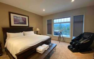 Home Exchange in British Columbia master bedroom
