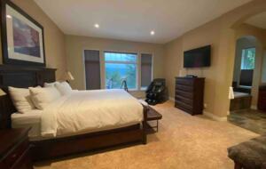 Home Exchange in British Columbia master bedroom suite
