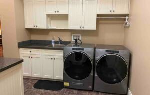 Home Exchange in British Columbia separate laundry room