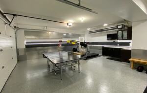 Home Exchange in British Columbia garage space workout room