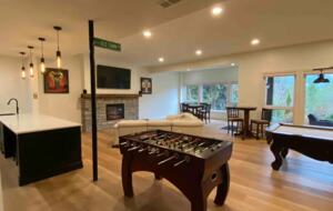 Home Exchange in British Columbia basement living space