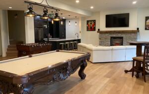 Home Exchange in British Columbia updated basement living