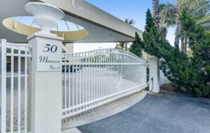 Home Exchange in Miramar Beach, FL, gated building