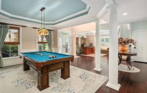 Fun pool table for the family