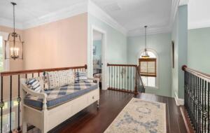 Beautiful breezeway upstairs