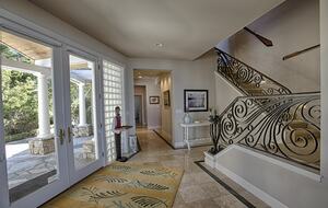 Entryway and staircase