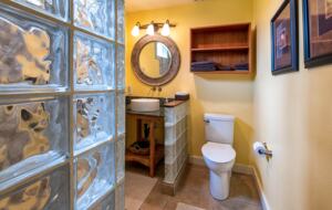 Newly renovated guest bathroom