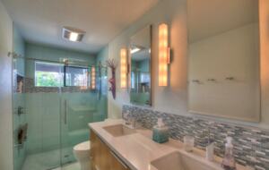 Spa-like master bathroom