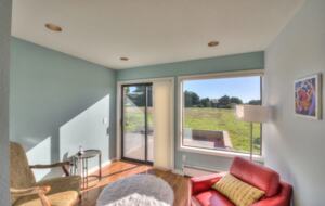 Sun-filled sitting area