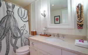 Home Exchange in Kahuku, HI, guest bathroom