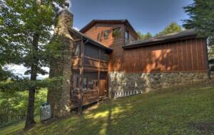 Home Exchange in Mineral Bluff, GA, cabin on a hill