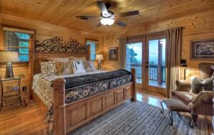 Home Exchange in Mineral Bluff, GA, second master bedroom
