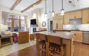Home Exchange Taos Ski Valley, NM kitchen with high end finishes