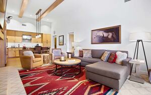 Home Exchange Taos Ski Valley, NM cozy seating